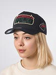 Бейсболка MITCHELL NESS арт. HP12822-MWIBLCK Minnesota Wild NHL (черный)